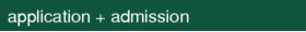 application + admission