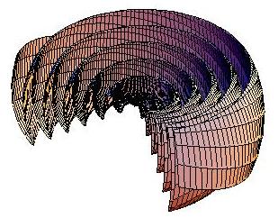 Picture of a corrugated current sheet